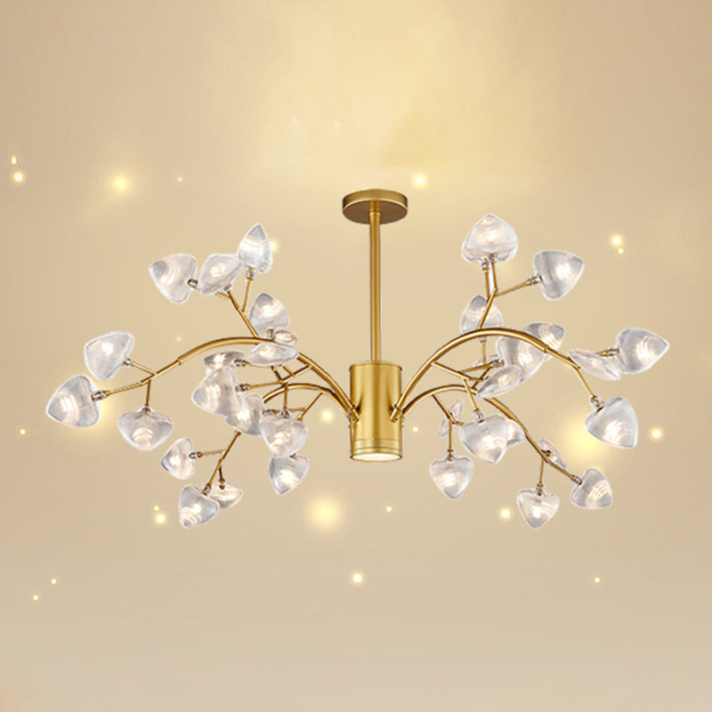 Forma di filiale in metallo lampadario moderno in stile moderno lampada appesa per negozio