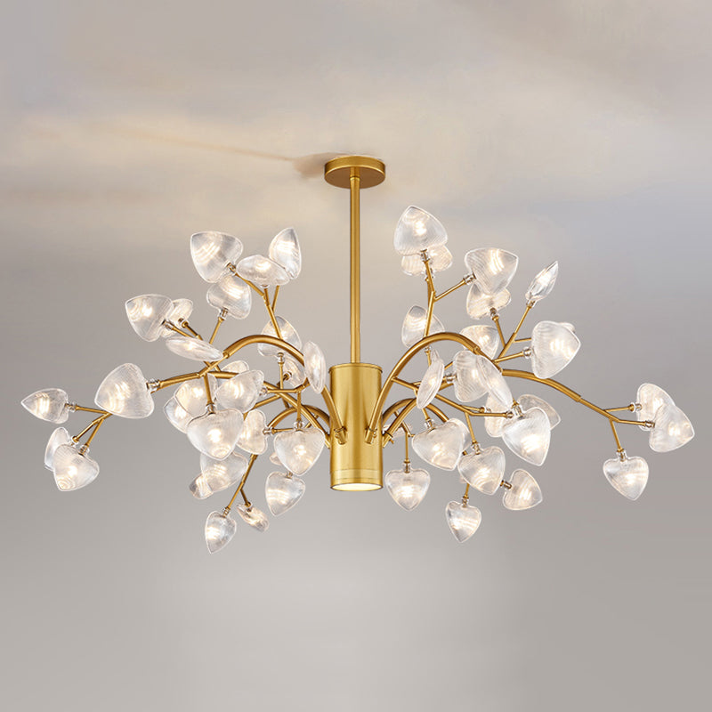 Forma di filiale in metallo lampadario moderno in stile moderno lampada appesa per negozio