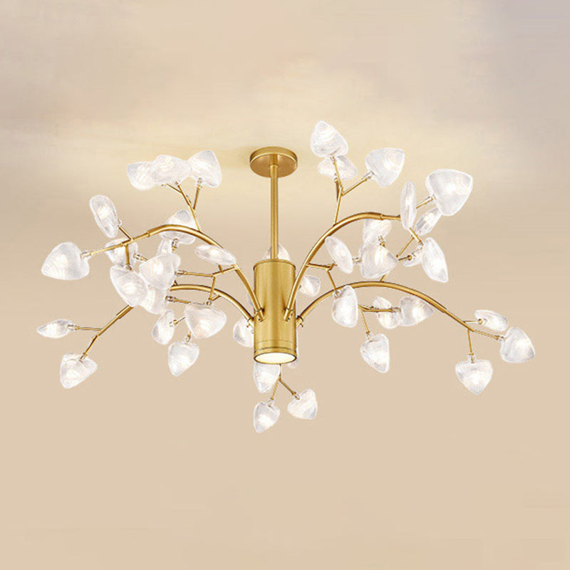 Forma di filiale in metallo lampadario moderno in stile moderno lampada appesa per negozio