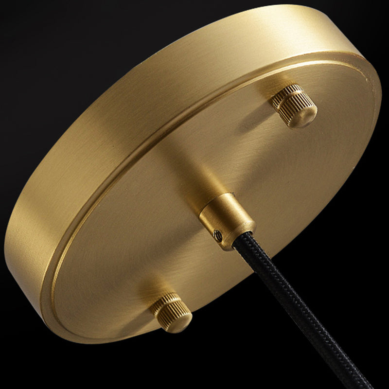 Verre moderne 1 luminaire de pendentif lumineux salon Light Hanging Light