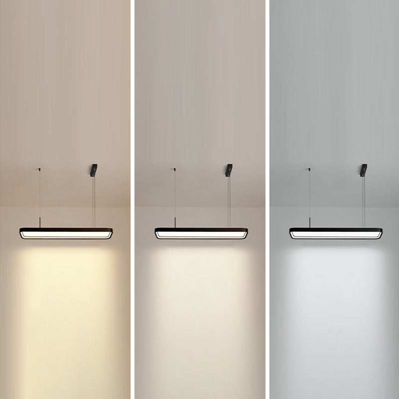 Modern Style Dining Chandelier Lamp Dining Room Simple LED Pendant Light Fixture