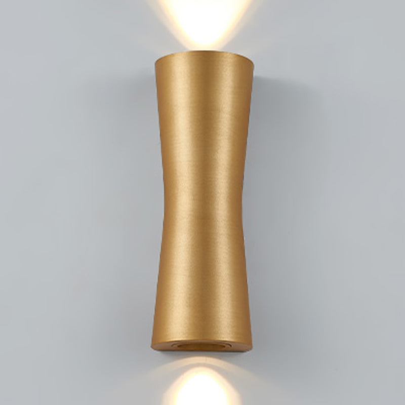 2 Light Metal Wall Sconce Postmodern Wall Mounted Light Fixture for Living Room