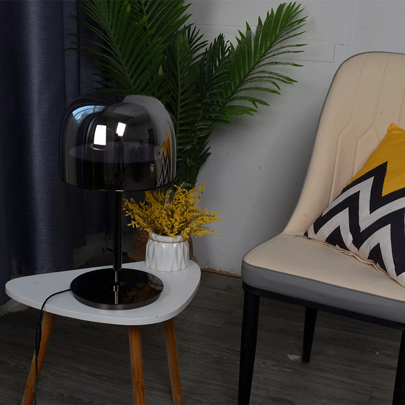 Lampe de table en verre de style nordique lampe de bureau de style moderne pour chambre d'étude