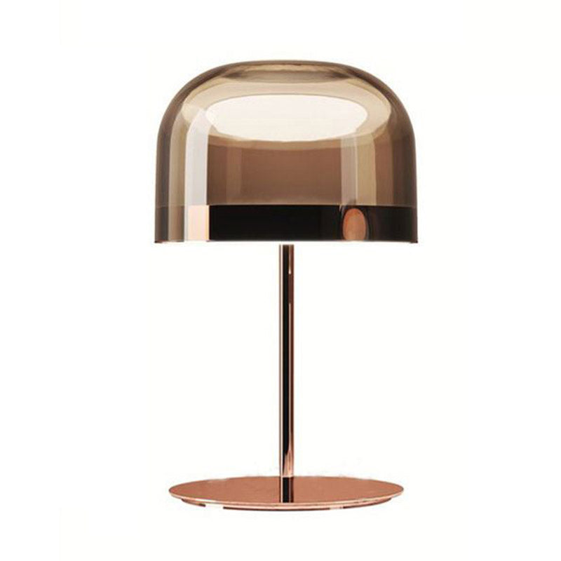 Lampe de table en verre de style nordique lampe de bureau de style moderne pour chambre d'étude