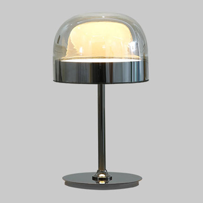 Lampe de table en verre de style nordique lampe de bureau de style moderne pour chambre d'étude