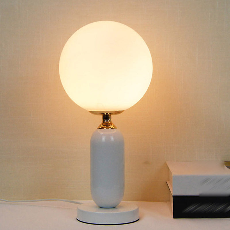 Modern Table Lamp Minimalist Metal Night Stand Lighting for Sitting Room Bedroom