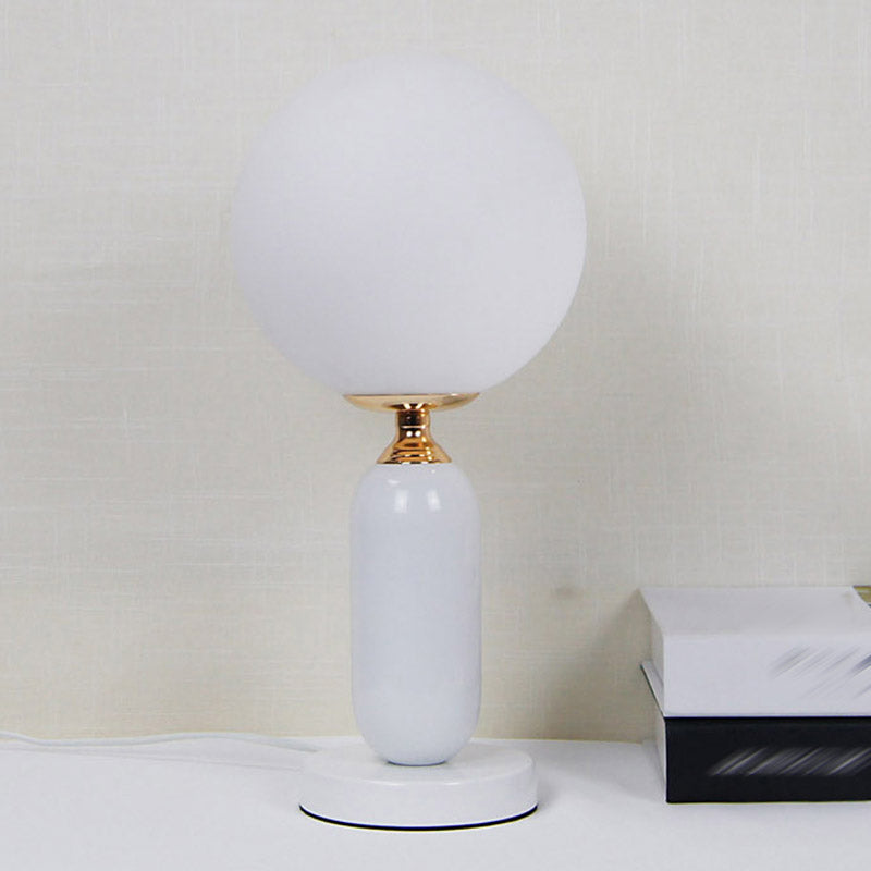 Modern Table Lamp Minimalist Metal Night Stand Lighting for Sitting Room Bedroom