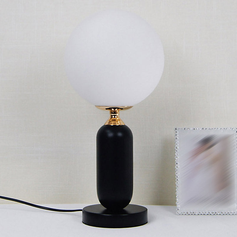 Modern Table Lamp Minimalist Metal Night Stand Lighting for Sitting Room Bedroom