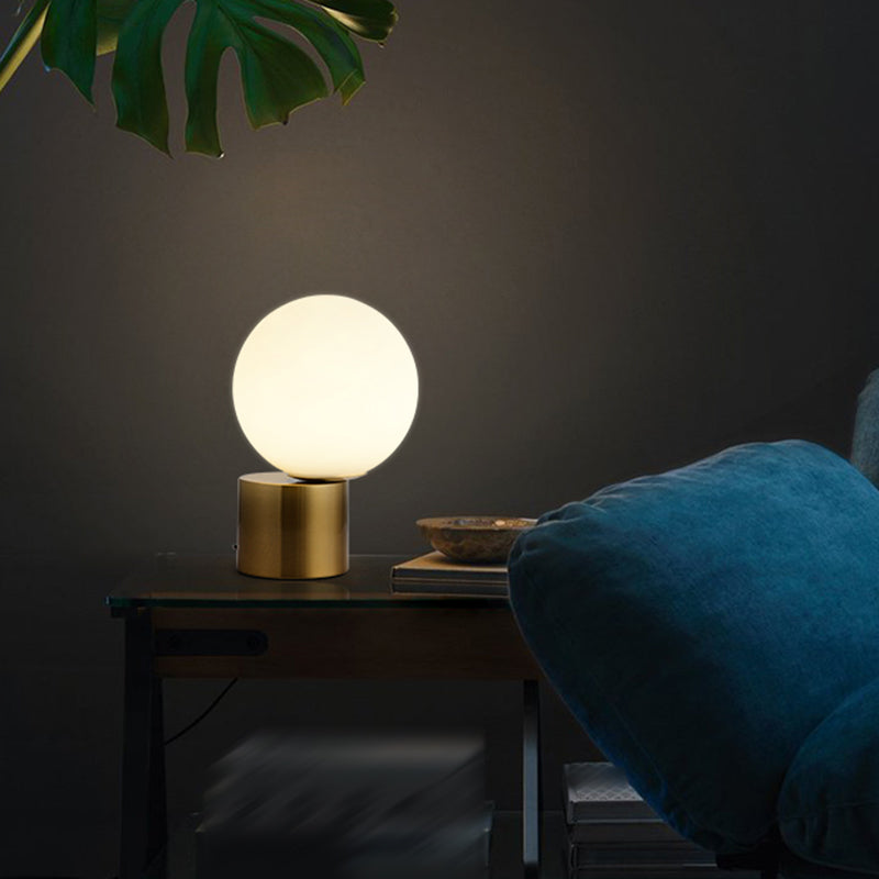 Nordic Eye Caring Table Lamp Modern Style Glass Desk Lamps for Study Bedroom