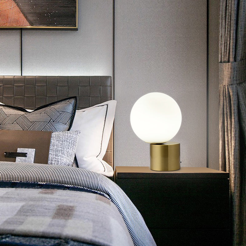 Nordic Eye Caring Table Lamp Modern Style Glass Desk Lamps for Study Bedroom