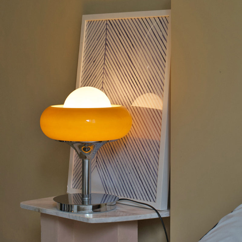 Lampada da tavolo moderna premurosa per gli occhi Minimalist Glass Night Stand Lampada per salotto