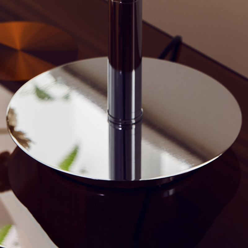 Lampada da tavolo moderna premurosa per gli occhi Minimalist Glass Night Stand Lampada per salotto