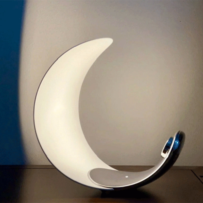 Postmodern Table Lamp Minimalist Metal LED Night Stand Lighting for Sitting Room Bedroom