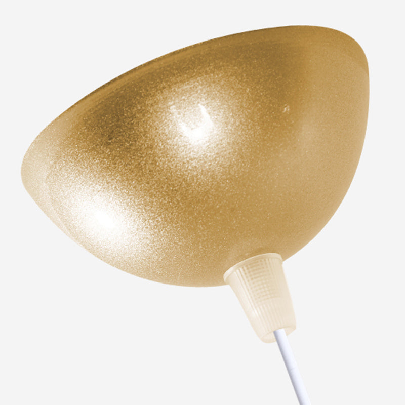 Topfabdeckform hängende Beleuchtung postmoderner Metall 1 Licht Anhängerlampe