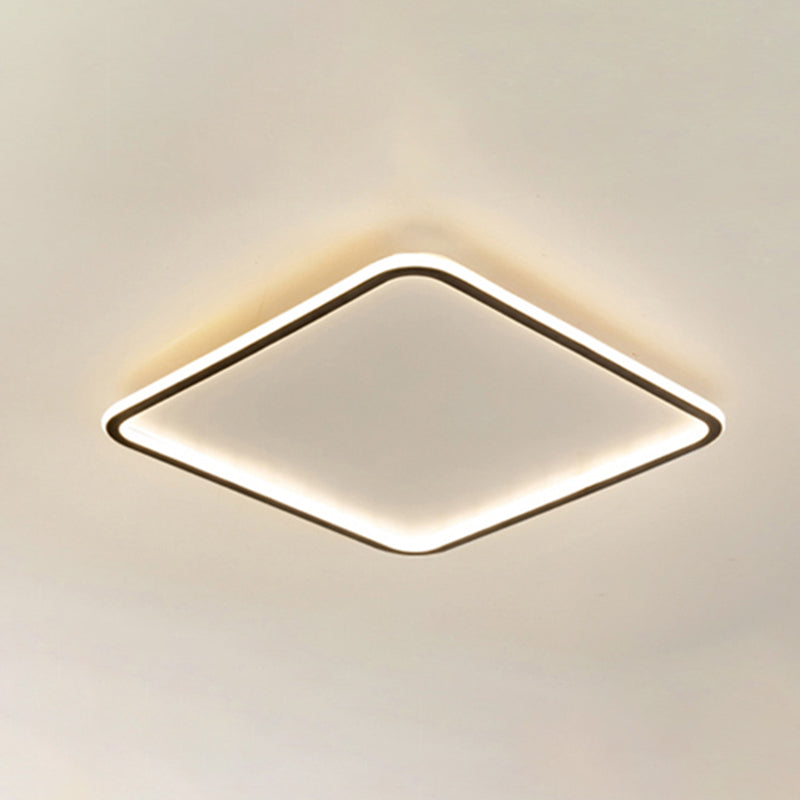 Line LED Plafonnier Acrylique Abat-Jour Simplicité Plafonnier pour Salon