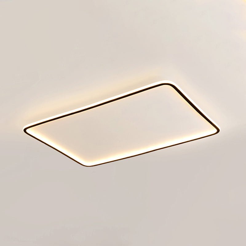 Line LED Plafonnier Acrylique Abat-Jour Simplicité Plafonnier pour Salon