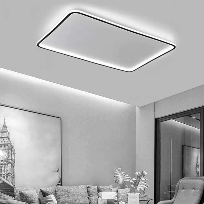Line LED Plafonnier Acrylique Abat-Jour Simplicité Plafonnier pour Salon
