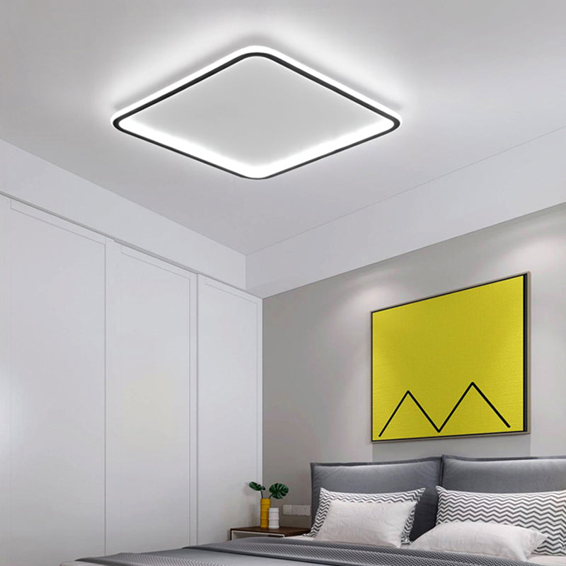 Line LED Plafonnier Acrylique Abat-Jour Simplicité Plafonnier pour Salon