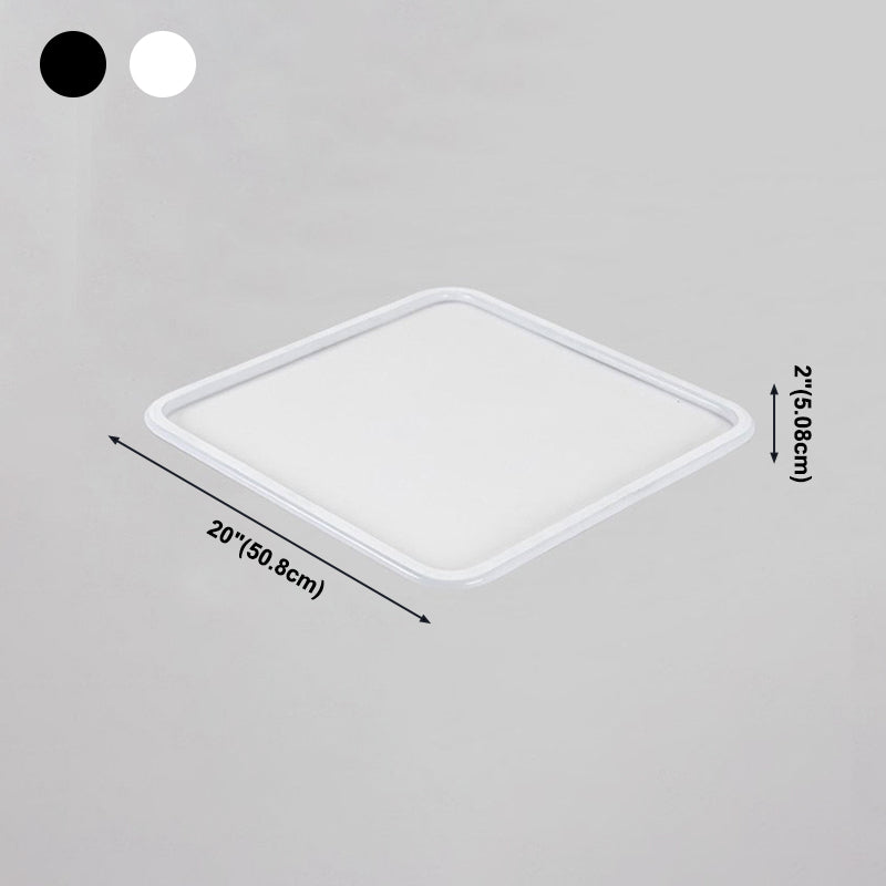 Line LED Plafonnier Acrylique Abat-Jour Simplicité Plafonnier pour Salon