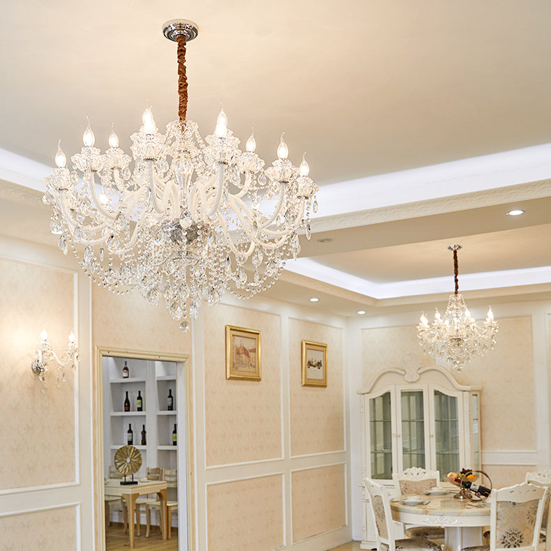 American Style Chandelier Crystal Multi Light Hanging Light for Bedroom
