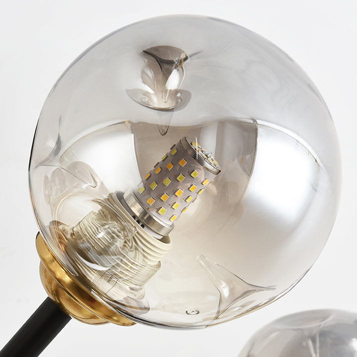 Modern Metal Chandelier Light Fixtures Multi-Head Suspension Pendant Lights for Restaurant