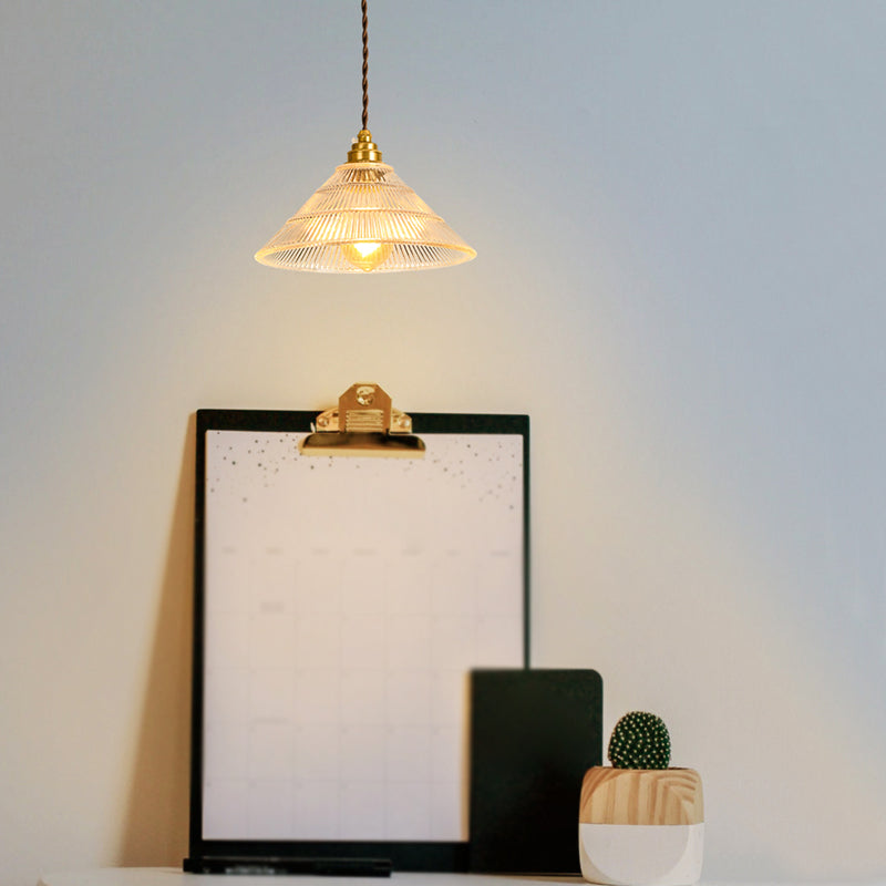 1 nuance de cône lumineux suspension de la lumière suspendue de style moderne pour le salon