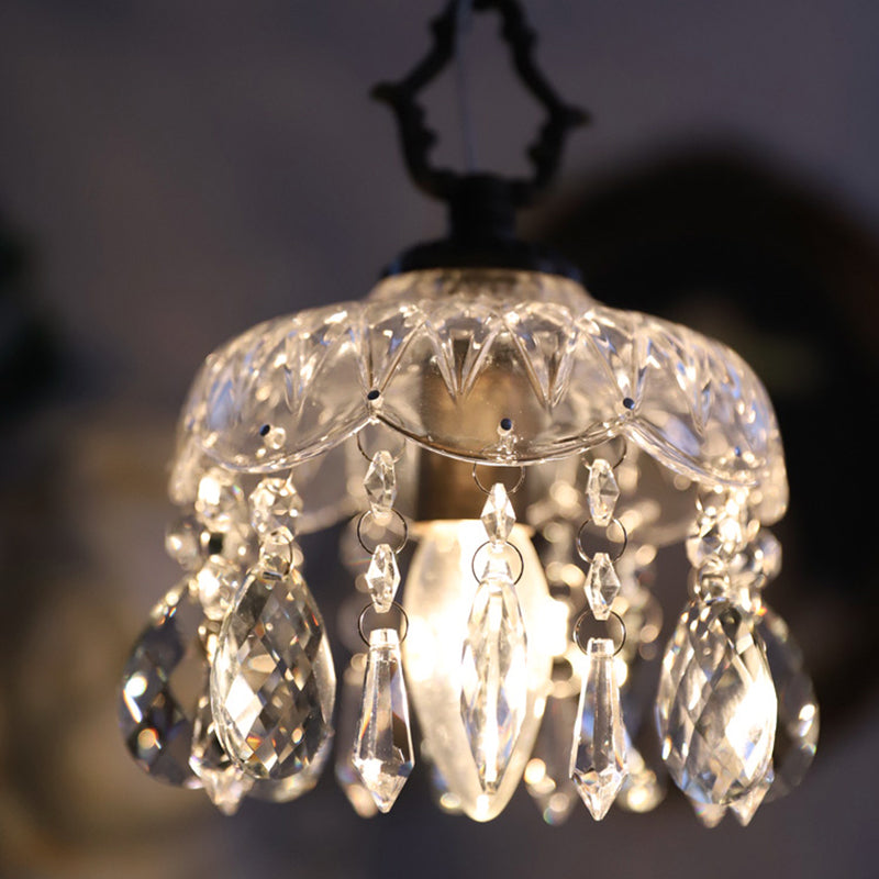 Moderner Stil Anhänger Licht 1 Licht Minimalismus Glas hängend Licht für Bett