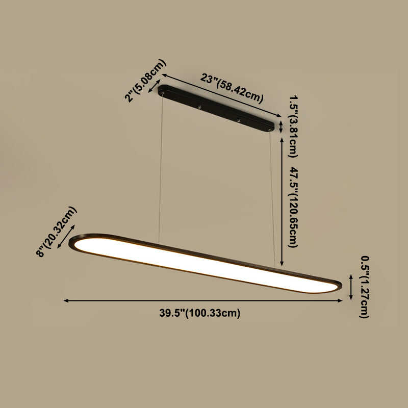 Modern Style LED Pendant Light Nordic Simple Chandelier Light for Dining Room Kitchen