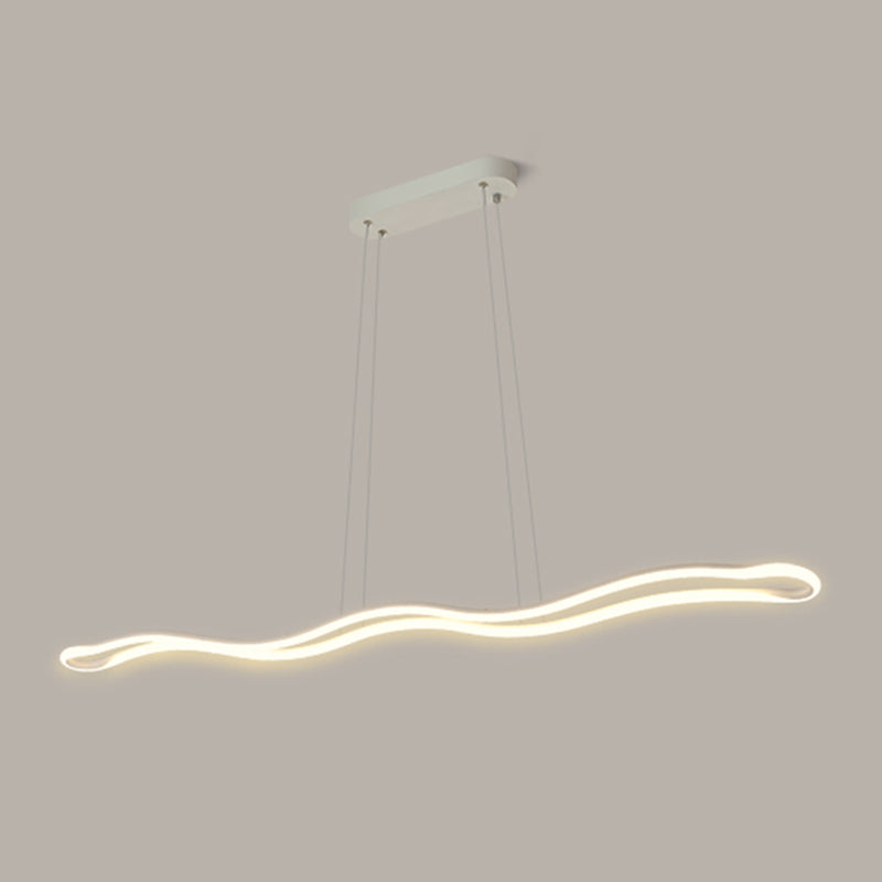 LED Island Light Dining Room Kitchen Modern Simple Style Chandelier Light