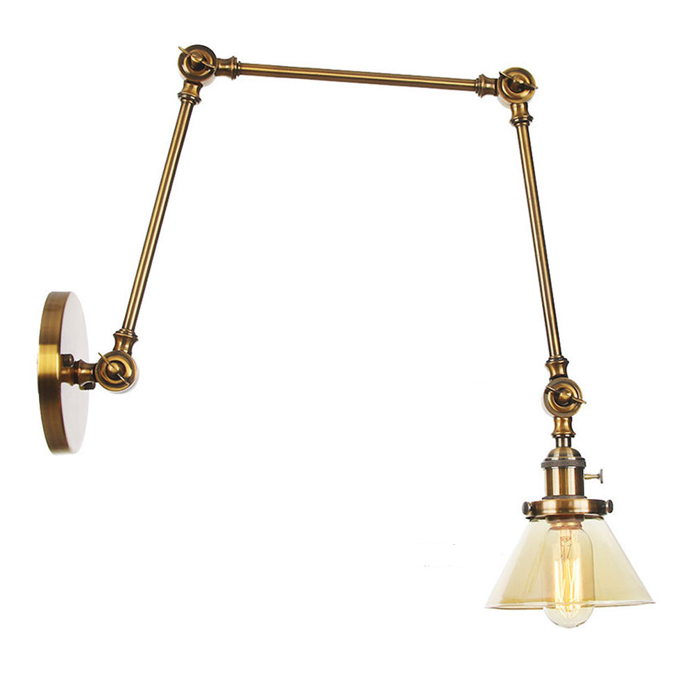 Stile industriale SCONCE MOLTO 1 BUB GLUB MOLTO MONTRO A MONTRIO PER CAMERA PER CAMERA