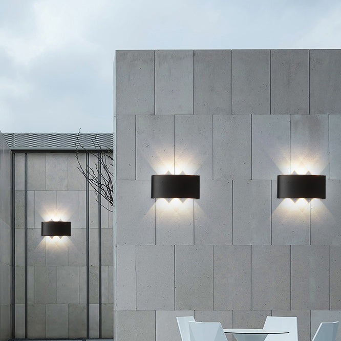 Modern Household Wall Sconce Aluminum Multi-light LED Wall Light for Home Garden