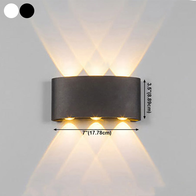Modern Household Wall Sconce Aluminum Multi-light LED Wall Light for Home Garden