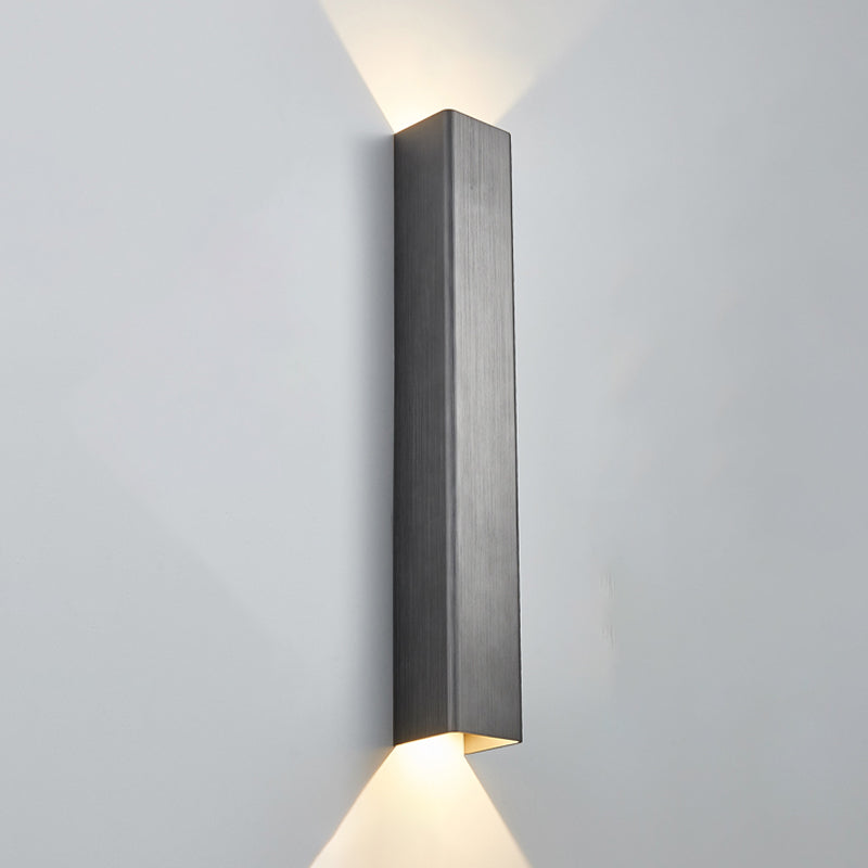Lámpara de pared de aluminio de aluminio al aire libre moderno minimalismo para el pasillo para el pasillo
