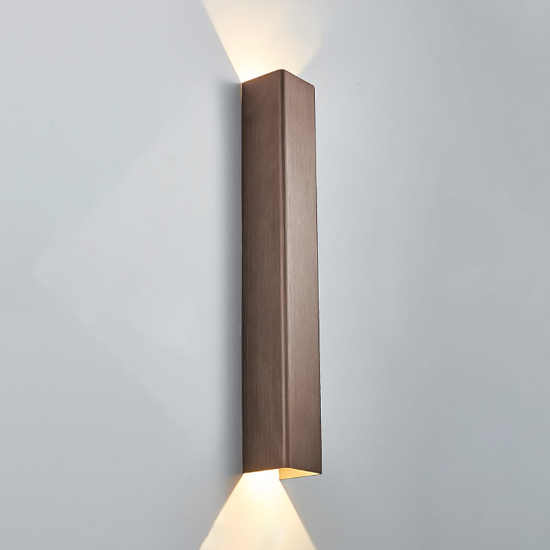 Lámpara de pared de aluminio de aluminio al aire libre moderno minimalismo para el pasillo para el pasillo