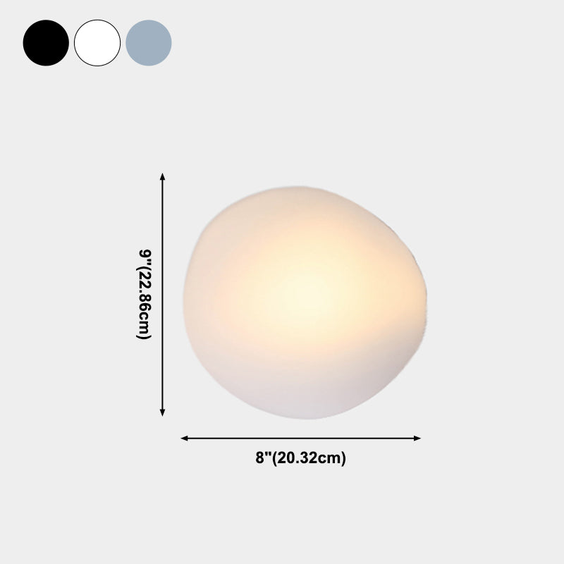 Lámparas de luz de plataformas de vidrio simples Lámpara de pared geométrica moderna para dormitorio
