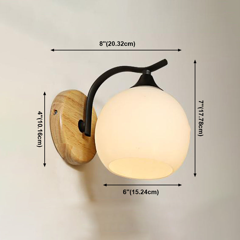 Éclairage de paroi en bois géométrique Appiculture de lumière murale beige minimaliste