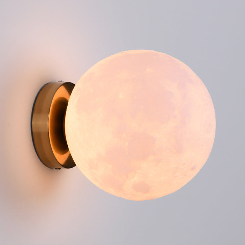 Salon Gold Mur Light Modern Globe One Head Simple Mur Mount Sconce