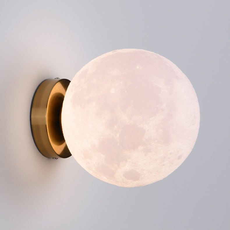 Salon Gold Mur Light Modern Globe One Head Simple Mur Mount Sconce
