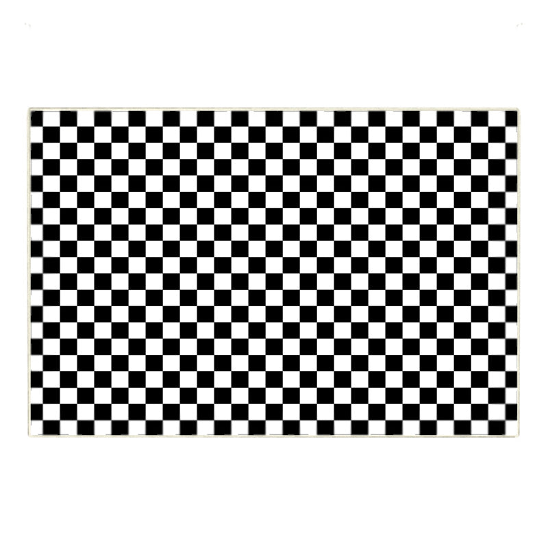 Green Modern Carpet Blending Lattice Carpet Stain Resistant Carpet for Living Room