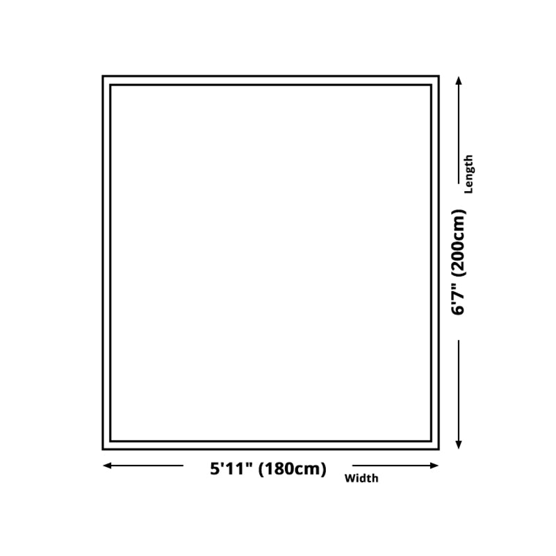 Brown Modern Rug Polyester Grating Pattern Rug Non-Slip Backing Rug for Living Room