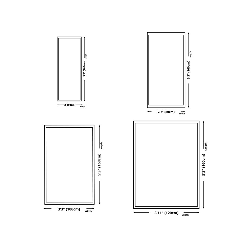 Light Gray Modern Rug Polyester Graphic Rug Non-Slip Backing Rug for Living Room