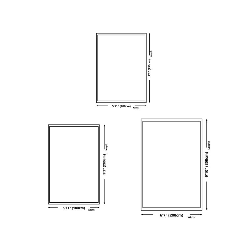 Light Yellow Simple Polyester Striped Rug Non-Slip Backing Rug for Living Room