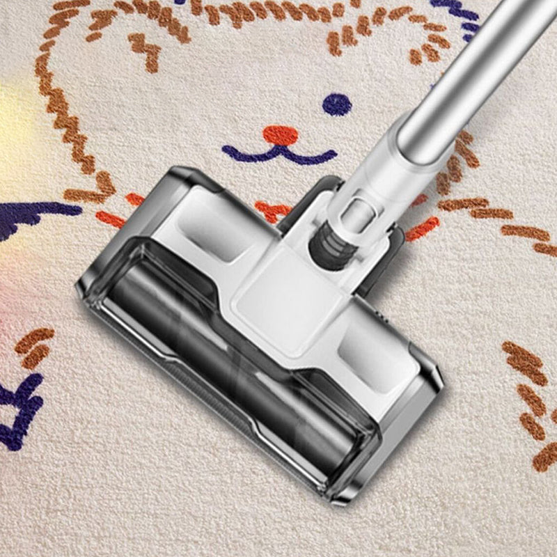 White Modern Rug Polyester Graphic Rug Stain Resistant Rug for Home Decor