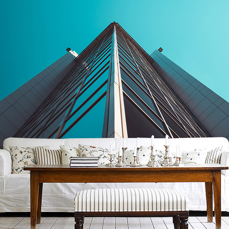 City Building Wall Mural Decals Home Decoration Sitting Room Wall Decor