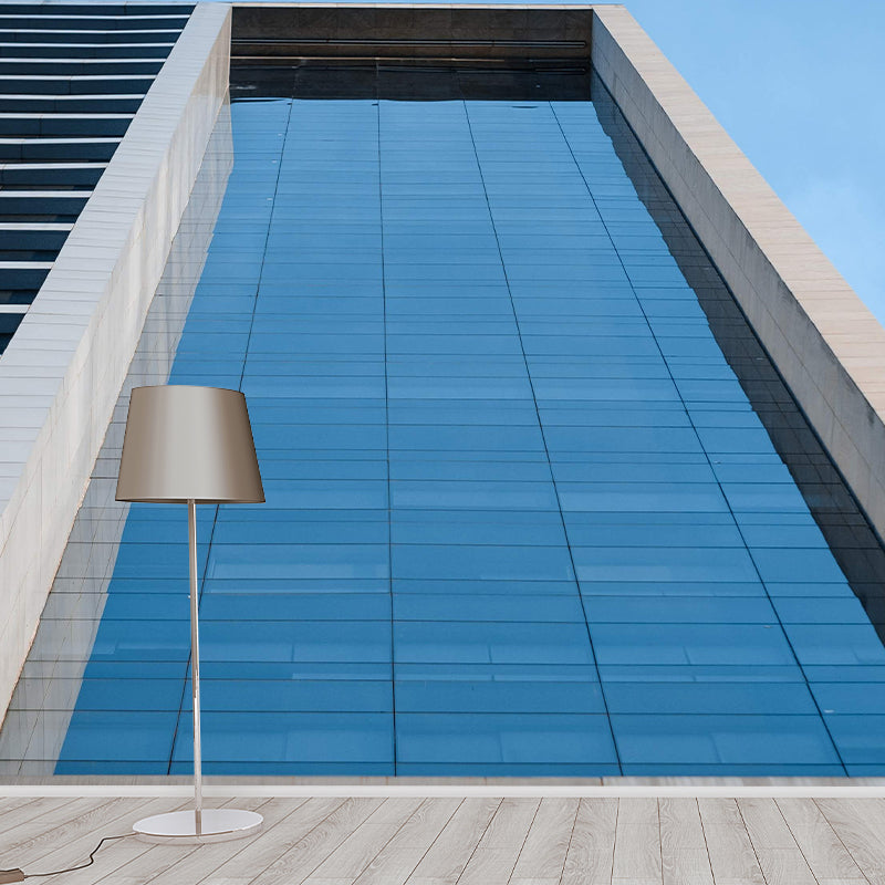 Vivid Building Wall Mural for Office Room, Moisture Resistant, Made to Measure