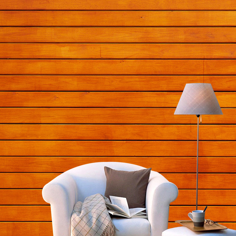Contemporary Wood Grain Mural Mildew Resistant Wall Decor, Personalized Size Available