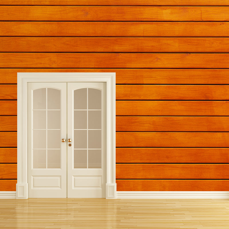 Contemporary Wood Grain Mural Mildew Resistant Wall Decor, Personalized Size Available