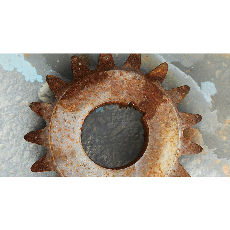 Industrial Style Metal Removable Wall Mural for Sitting Room, Moisture Resistant