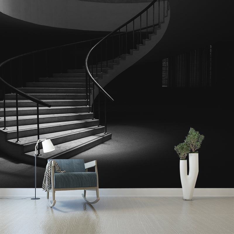 Spatial Extension Full Size Wall Covering for Dining Room, Moisture Resistant