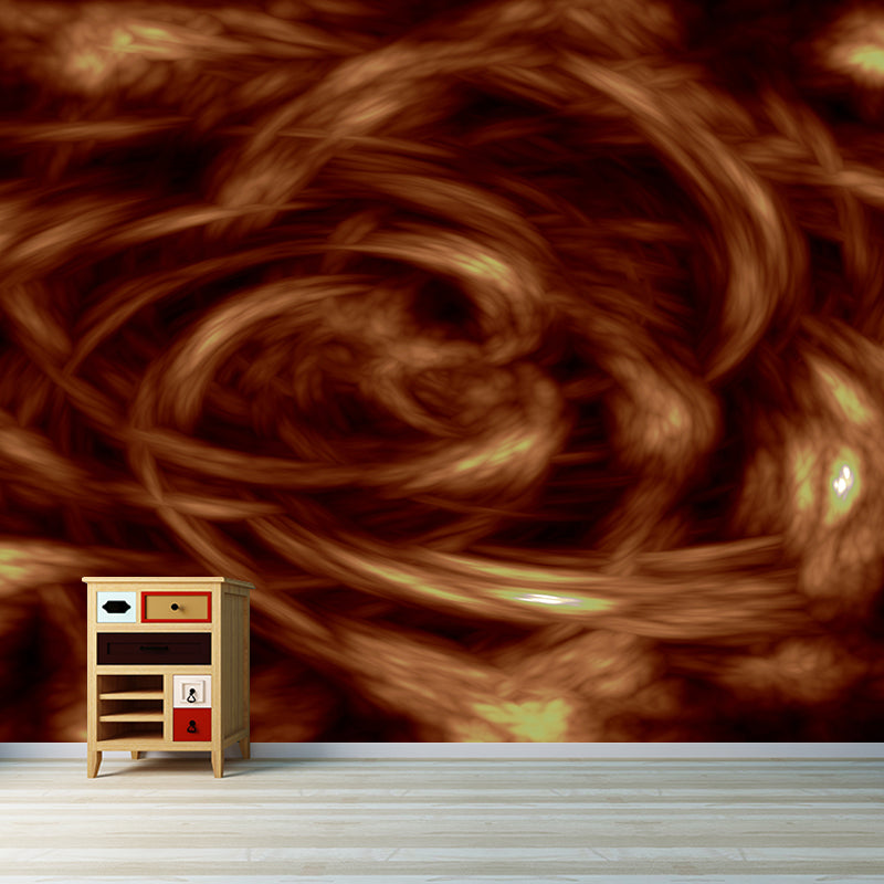 Simple Swirl Abstraction Wall Decor for Dining Room Bedroom, Made to Measure